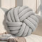 GYCS Knot Cushion, Soft Plush Cushion, Knotted Cushion, Decorative Cushion for Sofa, Bed, Decorative, Knot Cushion, Throw Cushion for Home Decoration, Bedroom, Couch,Gray b,42cm