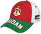 Herren Damen Baseball Kappen Jordanische Flagge Jordanesisch Hip-Hop-Hut Leicht Distressed Basecap Atmungsaktiv Baseball Cap Für Angeln Draussen Reisen
