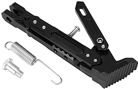Motorrad-Ständer, CNC-Aluminium-Anti-Rutsch-Stativ-Ständer, Verstellbarer Fuß, Seitlicher Stützständer Für Roller, Motorrad, Motocross