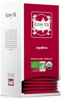 Kusmi Tea - AquaRosa - Box mit 25 Musselin-Teebeuteln