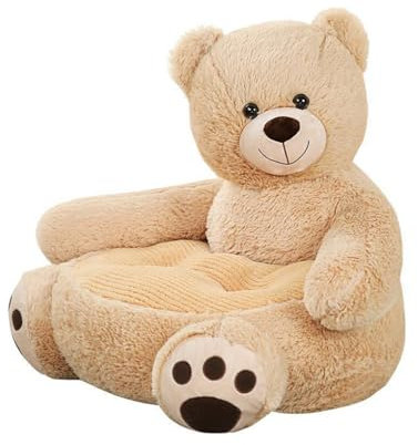 osiuujkw Moderner und niedlicher Kinderstuhl, Sessel, stilvoller und modischer Enten Sofasitz, vielseitiger Polyester Kindersofasitz, Teddybär