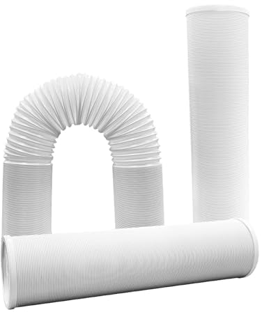 iDMRURvm Tragbarer Klimaanlage Schlauch flexibler mit 150mm Durchmesser 300cm Länge Klimaanlage Abluftschlauch Verlängerung Flexibelr Lüftungsschlauch AC-Abluftschlauc für Mobil Klimaanlage Klimagerät
