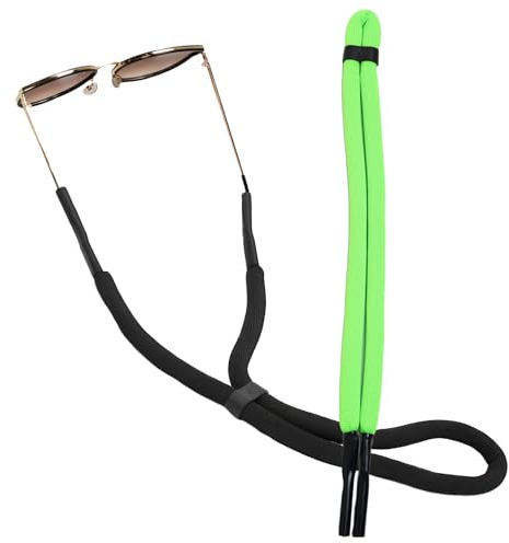 Zwei Brillenband Sport Schwimmfähiges Brille Fester Halter Brille Antirutsch Reflektierenden Streifen Verstellbar Mit Kabelzug Neopren Für Wassersport Für Wassersport Herren Damen Kinder