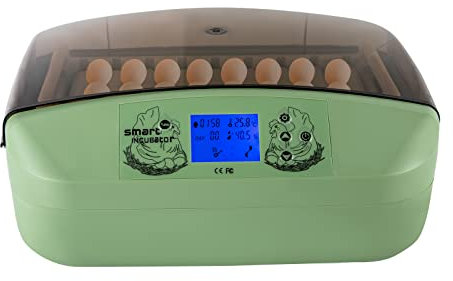 Brutautomat Vollautomatisch 32 Eier Brutmaschine 360° Automatische Eierdrehung mit LCD-Display Inkubator Hühner,Für Familien- und Berufsausbrütung von Hühnern, Enten