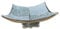 Crushed Diamond Ceramic Silver Fruit Bowl, Kitchen Home