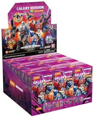 Transformers Galaxy Version Wave 6 | Paralleluniversum | Modellbausätze für Kinder ab 10 Jahren | Sammelfiguren-Baukasten | Spielzeuggeschenk für Kinder und Erwachsene