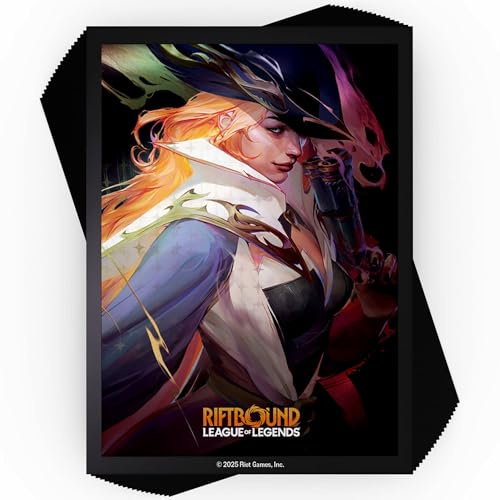 Riftbound TCG: League of Legends Miss Fortune Art Standard Size Card Sleeves (100ct)