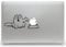 CAT Hunger Aufkleber MacBook Air Pro Sticker Decal Apple (12)