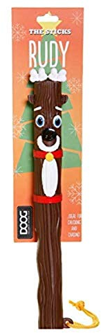 DOOG Hundespielzeug Stock, Motiv:Rudy Reindeer