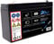 Akku für AGM Blei 6V 12Ah 20HR Batterie Glasfaservlies Bleiakku Bleigel Vlies wartungsfrei Technik Universal