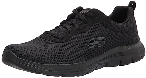 Skechers Femme Flex Appeal 4.0 Brilliant View Basket, Noir, 41 EU