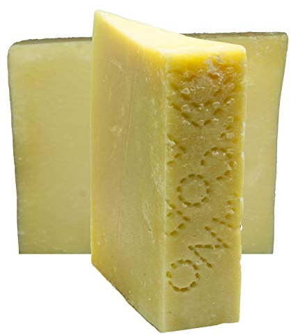Food-United PECORINO ROMANO DOP Italienischer Schafskäse Hartkäse formaggio-pecorino-tradizionale-italiano ca. 0,5 KG g.U. am Stück mit würzig leicht-pikanten Geschmack (3x 450g)