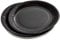 Lot de 20 Assiettes en Carton Vitamine 23cm Noir