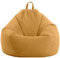 Cord Sitzsack-Sesselbezug, Sitzsack Stuhlbezug (Ohne Füllung) Extra Große Weiche Sitzsack Hülle Für Kinder Sofabezug-Khaki-80x90 cm