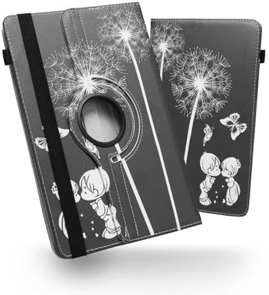 UC-Express Tablet Schutzhülle - kompatibel mit Allen 10-10.1-10.2-10.3-10.4-10.5-10.6-10.8-10.9-11 Zoll Geräten - 360 Grad Hülle für Tablets - ultradünne Tablettasche - Tablet Case, Farben:Motiv 12