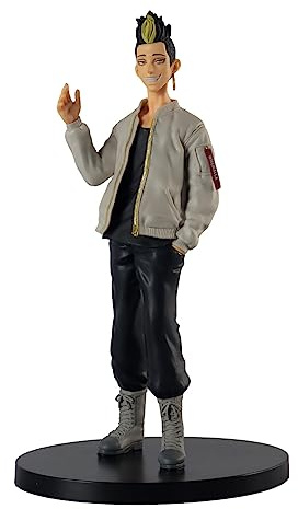 Banpresto – Shuji Hanma Tokyo Revengers Action Figure, 19 cm, Multicoloured