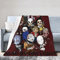 OIUCANP Dead by Daylight Decke, weiches Flanell, leicht, Klimaanlagen-Decken, 127 x 101,6 cm