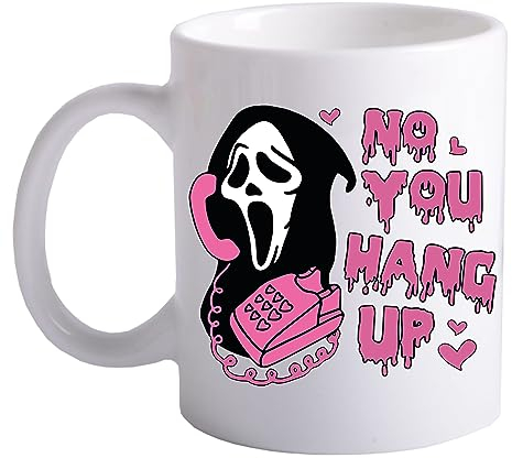 happy bargains ltd Horror Movie Friends Mug Halloween Nightmare On Elm Street Friday 13th Texas Chainsaw Massacre Childs Play Chuck 80s Movie Memorabilia Mug v29