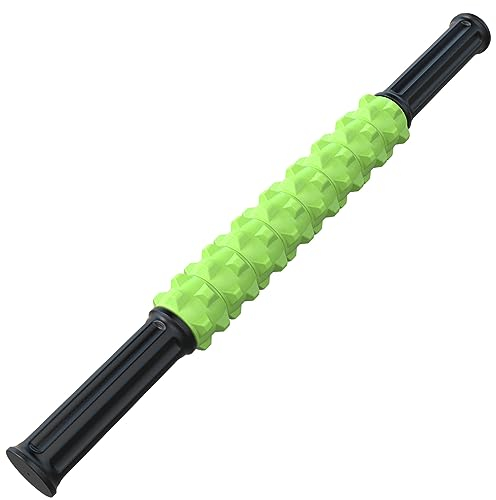 ARGOMAX Massage Stick, Manual Massage Stick, Muscle Rolling Stick for Relieving Muscle Soreness and Reducing Muscle Spasm and Tension. Green.