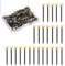 50Pcs Metal Plaster Picture Frame Hangers Picture Hanging Nails with Plastic Storage Box,Picture Pins Frame Hanging Nails,Metal Head Hanging Pins Nail Hook Pins for Hanging Photo Frame