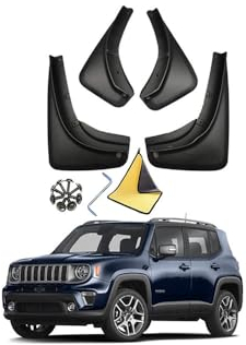 4 Stück Auto Schmutzfänger für Jeep Renegade 2016-2023 Spritzschutz vorne und hinten Protection Styling ZubehöR