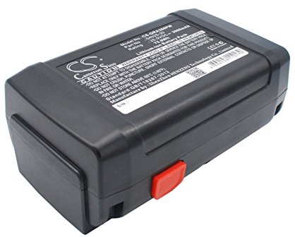 3000mAh / 75.00Wh Ersatzakku kompatibel mit Gardena 648872, 8838, 8838-20, Accu-Spindelmaher 380 Li, Cylinder Lawnmower 380 Li, Spindelmaher 380 Li, 04025-20, 4025-00.640.00, 525563001, 8838