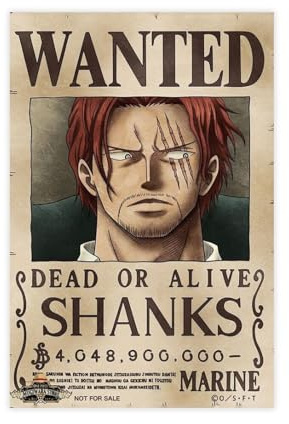 EYEZER Poster von One Piece Movie 9 Leinwand Poster Schlafzimmer Dekor Sport Landschaft Büro Zimmer Dekor Geschenk ungerahmt 30 x 45 cm
