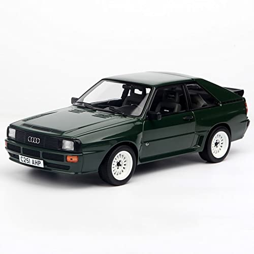 DRModel Motorfahrzeuge Replika Auto 1:18 Für Audi Sport Quattro 1985 Simulation Legierung Druckgussauto Modell Spielzeug Replikat Auto Für Erwachsene Sammlung Originalgetreue Nachbildung