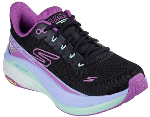 Skechers MAX Cushioning Propulsion Damenschuhe 128901 BKPR 128901 BKPR Schwarz, EU 40