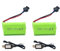 Pinsinholy 7,4 V 500 mAh SM-3P Plug 2S Batterie Li-ion avec chargeur USB pour voiture télécommandée camion RC bateau de chantier et autres