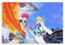SHUBAPO Orient Anime-Poster (2) Gemälde auf Leinwand, Wandkunst, Poster, Rollbild, Wanddekoration, Heimposter, 30 x 45 cm