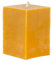 BeesWax World Bienenwachskerzen – Handgefertigte Quader & Würfel in 4 Größen – 100% reines Bienenwachs – Rauchfrei & langlebig – Geschenkidee & Wohnakzent (Quader, L: Höhe 9,5 cm, Ø 9 cm)