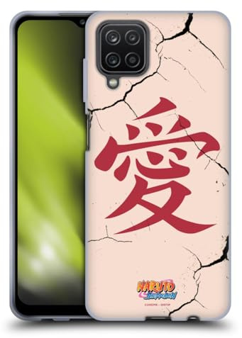 Head Case Designs Offizielle Naruto Shippuden Gaara-Tattoo Ikonisch Gel Handyhülle Hülle [Militärischer Schutzgrad] Kompatibel mit Samsung Galaxy A12 (2020)