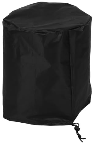 DECHOUS Housse Imperméable en Tissu Oxford 420d Noire pour Bonbonne de Gaz 10 Kg Protection Anti-poussière, Résistante aux Intempéries, Adaptée au Camping et Barbecue en Extérieur