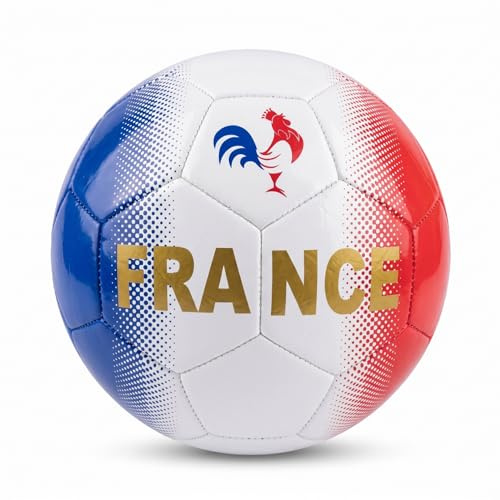 SaoTi Ballon de football pour entraînement, matchs et cadeaux Taille 5