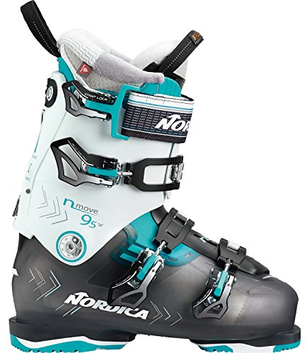 Nordica Damen 050M14-7H6 Skischuh N-Move 95 W Tr.Schwarz/Weiß - MP 24,5