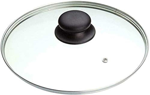 Replacement Vented Frying Fry Pan Saucepan Glass Lid Cover - 30 Cm viper by sfs