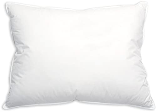ZOLLNER Premium Federkissen mit Daunenanteil - Made in Germany – für Allergiker geeignet – Bezug aus hochwertiger Mako Baumwolle - waschbar bis 60°C – 70x90 cm - Hotelqualität