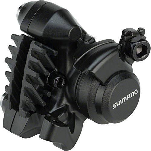 Shimano RS305 Road Disc Brake Caliper, Black with Resin Pads, Flat Mount, Rear