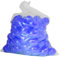 Prell Ostereier Plastik/Kunststoff, Eier, Deko, Osterdekoration, zum Aufhängen, Bemalen und Dekorieren ca. 60mm 100 Stück blau