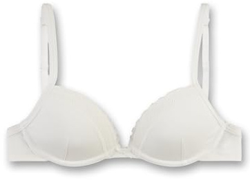Sanetta Mädchen-Soft-Cup BH Off-White Schleife | Bequemer BH für Mädchen