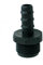 Racor macho 16mm x 3/4 negro (10 Unidades)