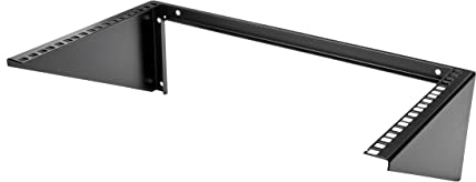 StarTech.com Support Mural Panneau de Brassage 6U 19 - Rack Mural - Support de Fixation Vertical- Panneau de Brassage Réseau - Max 48kg (RK619WALLV)