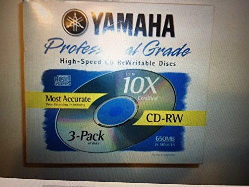 Yamaha CDRW74M43 CD-RW (3-Pack)