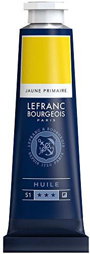 Lefranc Bourgeois Huile Fine 40ml Jaune Primaire