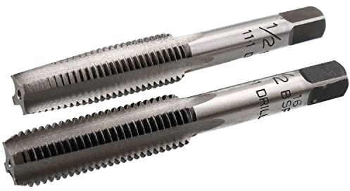 1/2 x 16 BSF Taper & Plug Thread Cutter British Standard Fine Tap Carbon Steel
