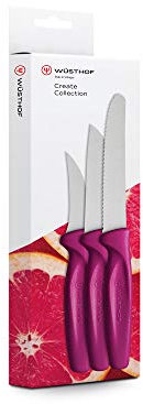 WÜSTHOF Create Collection Juego de 3 cuchillos para