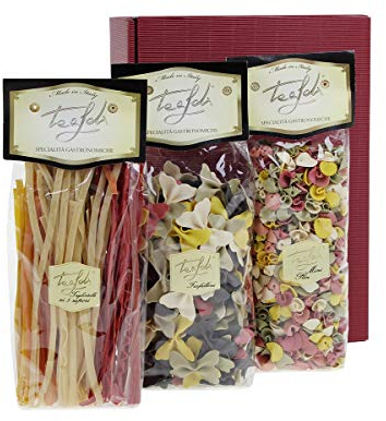 FEINKOST Geschenkbox Tealdi Pasta Mutlicolore Tealdi Geschenkideen von Zerres Gourmet
