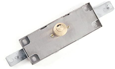 Serratura a rullo in acciaio inox con 3 chiavi di serranda per garage