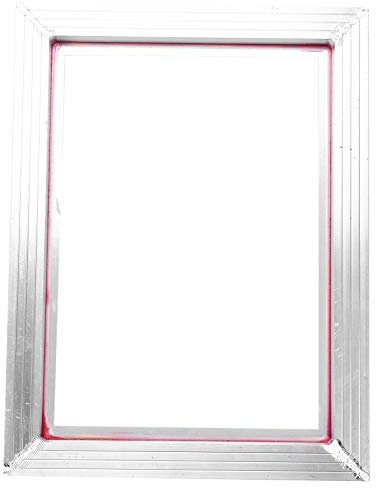 A3 Siebdruck Aluminium 31X41Cm mit Weiß 43T Seidendruck Polyester Mesh für High- Leiterplatten